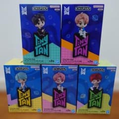 TinyTAN DNA モニタートップフィギュア 5体セット