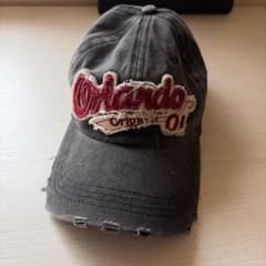 ORLANDO ヴィンテージ加工 キャップ 帽子のサムネイル