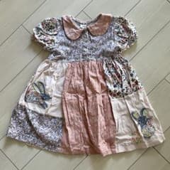 Thumbnail of NEXT パッチワーク風 花柄　半袖ワンピース 110cm
