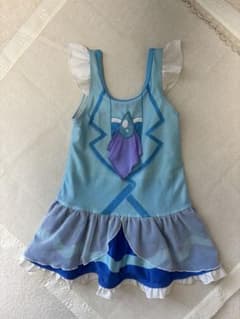 プリキュア　キッズ ワンピース水着 ライトブルー フリルのサムネイル