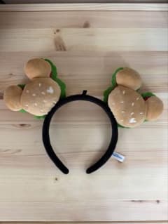ディズニー ミッキー バーガー カチューシャ ハンバーガー パーク限定のサムネイル