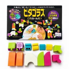 【箱なし】People ピタゴラス これなーんだ？ 13ピース 知育玩具のサムネイル