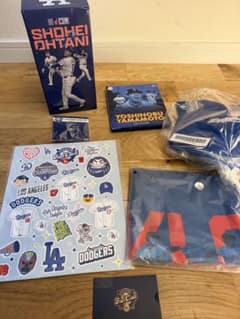 大谷翔平 ゴールドボブルヘッド 入会記念グッズセット 大谷翔平 ゴールドボブルヘッド 入会記念グッズセット - メルカリ