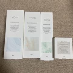 【最終値下げ】YOAN 基礎化粧品4点セットのサムネイル