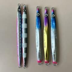 ドナドナ様専用　撃投ストライク105×2、撃投105×3、巻き巻きジグケースLのサムネイル