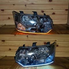 送料込 デリカ D5 ヘッドライト シーケンシャル CV 黄ばみ無し 送料込 デリカ D5 ヘッドライト シーケンシャル CV 黄ばみ無し - メルカリ