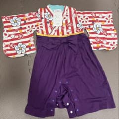 La-gemme 袴ロンパース 90cm 花柄のサムネイル