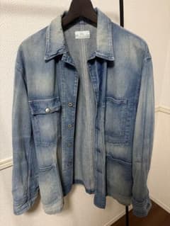 HERILL 23ss ネップデニム カバーオール ジャケット - メルカリ