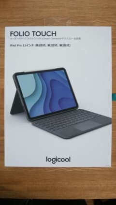 ロジクール iPad Pro 11　キーボードケース　トラックパッド付新品のサムネイル