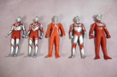 ウルトラヒーローシリーズ800 2000年版 ソフビ5体 - メルカリ