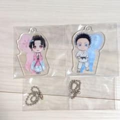 【一番くじ】鬼滅の刃　雷の兄弟　F賞 きゅんキャラアクリルチャーム　コンプ 鬼滅の刃 一番くじ 雷の兄弟 F賞 きゅんキャラアクリルチャーム