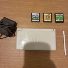 動作確認済み Nintendo DS Lite 本体 ソフト3本 充電器セットのサムネイル