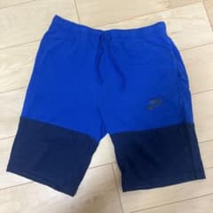 NIKE ハーフパンツ バイカラー ブルー ネイビーのサムネイル