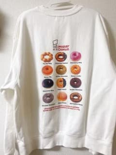 LEPSIM×Mister Donut フォトクルースウェット オフホワイト - メルカリ