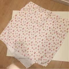 【美品】花柄ガーゼタオルのサムネイル