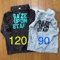 キッズパーカー トレーナー お揃いコーデのサムネイル