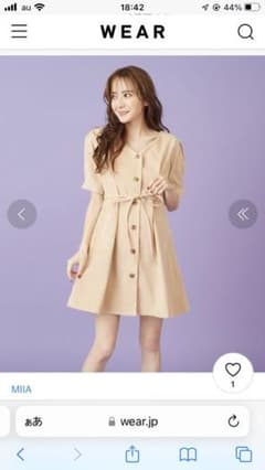 未着用　MIIA ワンピースのサムネイル