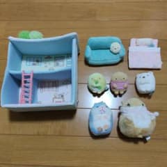 すみっコぐらし ぬいぐるみハウス ソファ ベッド マスコットセットのサムネイル