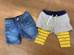 ベビーギャップ　パンツ2本セット　70サイズのサムネイル