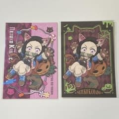 Demon Slayer: Kimetsu no Yaiba Halloween 2025 Postcard Novelty Item Bonus: Nezuko Kamado