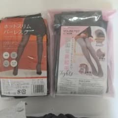 ★3個セット・新品・未使用・送料込★ホットスリムバーレスク タイツ ホットスリムバーレスク Hot Linig Tights M~L セット売り - メルカリ