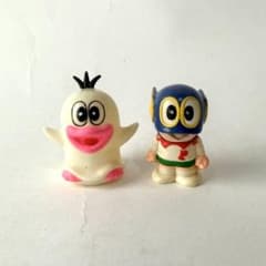 オバケのQ太郎　パーマン ソフビ 人形 小学館 当時物　sofubi Yahoo!オークション - オバケのQ太郎 ソフビ フィギュア 指人形 当時 その他