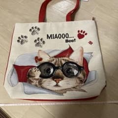 Think Bee! 猫デザイン トートバッグ - メルカリ