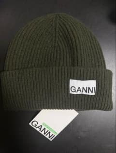 GANNI ニット帽　ビーニー