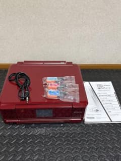 【ジャンク品】EPSON EP-806AR インクジェットプリンター レッドのサムネイル