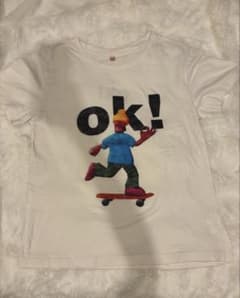 グラフィックプリント 半袖Tシャツ ホワイトのサムネイル