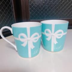Tiffany&Co.】ティファニー ブルーボックス マグカップ ペアセット