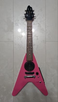 K-Garage Junior スピーカー内蔵 フライングV ミニギター - メルカリ