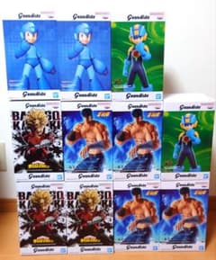 Grandista爆豪.ロックマン.ケンシロウ フィギュア 11点セット - メルカリ