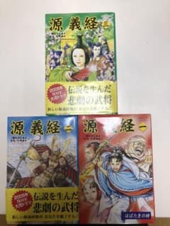 源義経 二階堂玲太　国土社　3冊セットのサムネイル