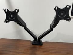 ニトリ　デュアルモニターアーム 2画面用 LM02 BKのサムネイル