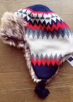 GAP Kids 帽子 ふわふわ 未使用のサムネイル