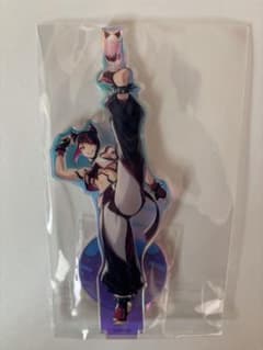 ストリートファイター6 アクリルスタンド　ジュリ　カプコンカフェコラボ　アクスタ
