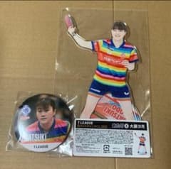 Tリーグ 缶バッジチャンスくじ アクリルスタンド・缶バッジ 大藤咲月