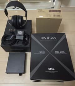 STAX SRS-X1000 ヘッドフォン sr-x1 srm-270sのサムネイル