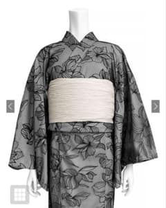 3点セット2Way花柄セパレート浴衣のサムネイル