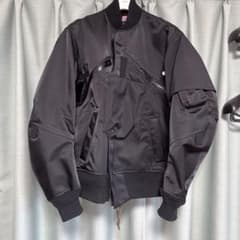サイズ2 ACRONYM x SACAI Bomber Jacket 黒 - メルカリ