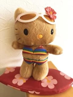 超レア】日焼けキティ サーフィン ぬいぐるみ 2001年 新品未使用