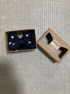BREEZE 蝶ネクタイ ネイビー 星柄のサムネイル