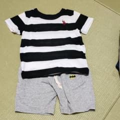 moon⭐⭐様専用　男の子　ポロ　120センチ　セット　半袖シャツ　スボンのサムネイル