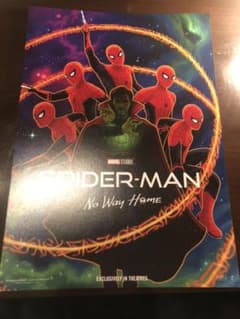 スパイダーマン　映画特典のサムネイル