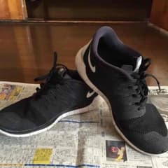 NIKE FREE 5.0 28.5 black×white ナイキ フリーのサムネイル