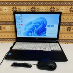 Y133 Fujitsuノートパソコンi5 SSD高速Windows11オフィス - メルカリ