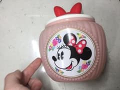 ミニーマウス 小物入れ キャニスター ピンクのサムネイル