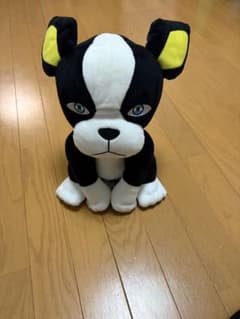 イギーのぬいぐるみ 黒と白のサムネイル