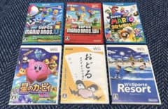 wii/wiiUソフト6本セットのサムネイル